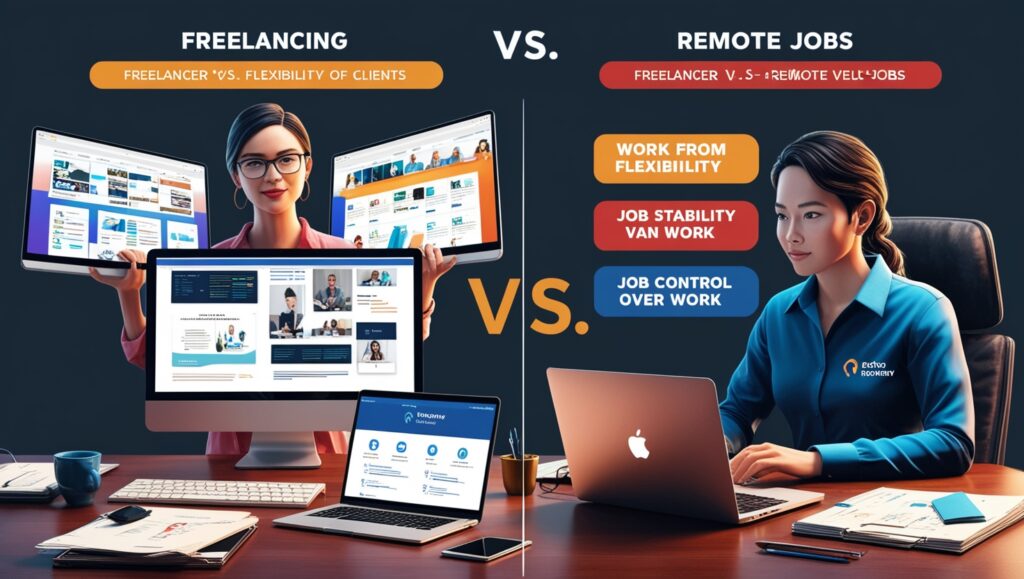 Freelancing vs. Remote Jobs: