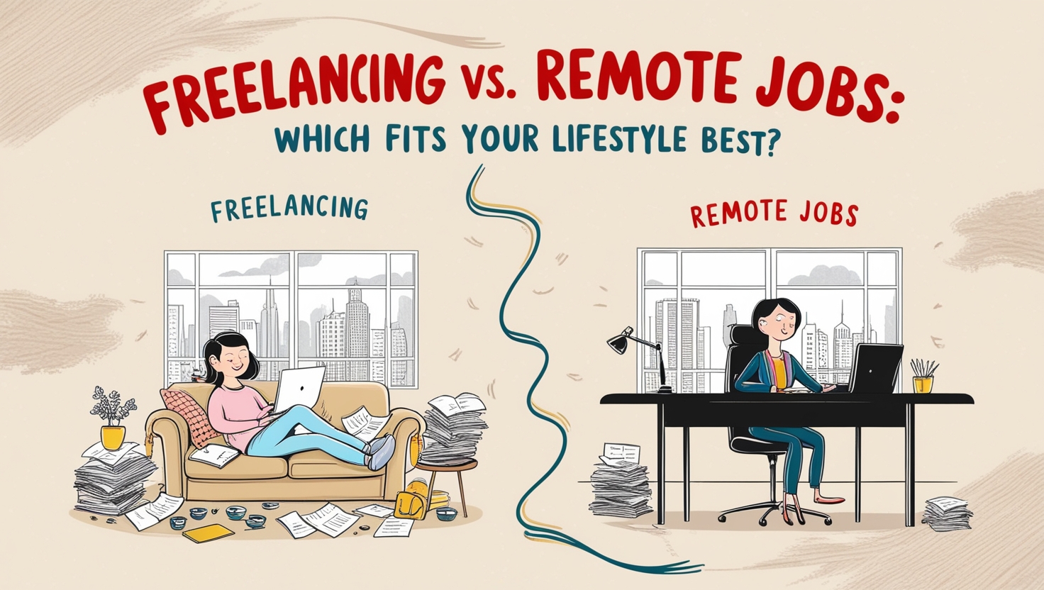 Freelancing vs. Remote Jobs: Which Fits Your Lifestyle Best?