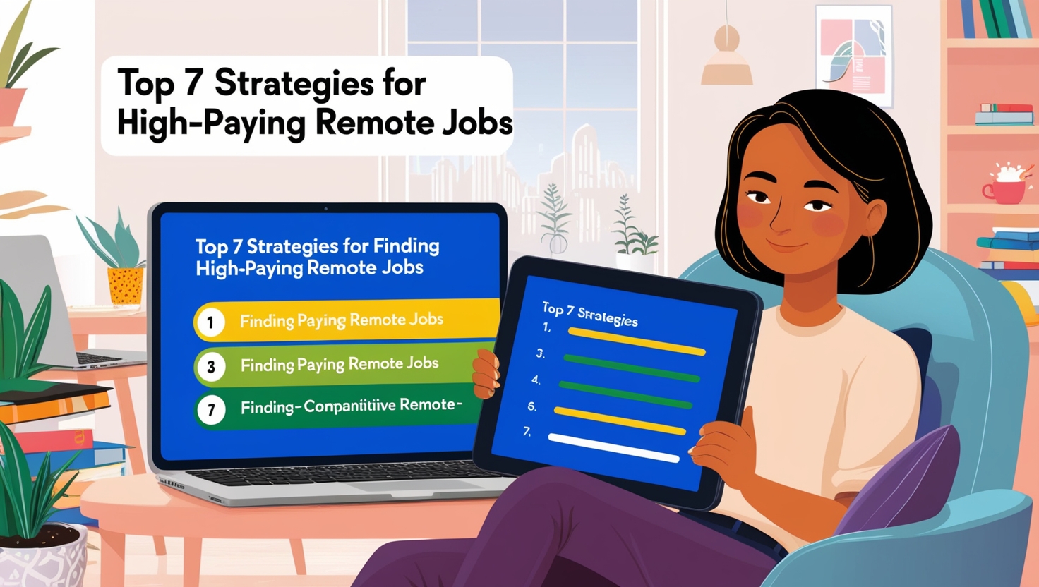 Top 7 Strategies for Finding High-Paying Remote Jobs in 2024